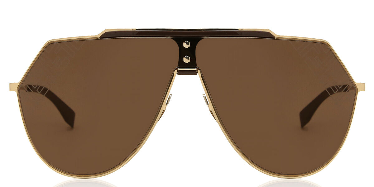 Fendi FF M VP Gold Fendi Square FF Watch with Alligator Strap | Neiman Marcus main image 3