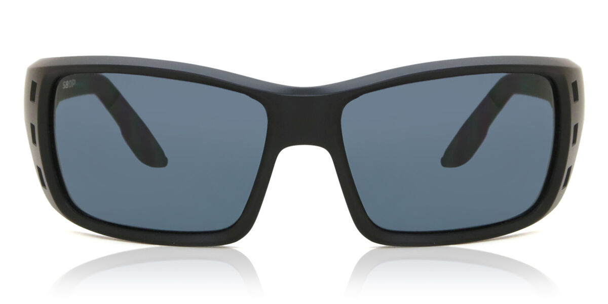 Costa Del Mar 6S9022 Permit Polarized PT 01 OGP Wraparound Black ...
